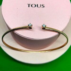 TOUS DIAMONDS 18k real solid gold Bracelet